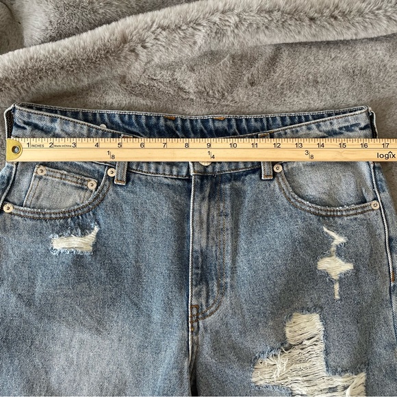 NWT SER.O.YA Omar Drop Crotch Boyfriend jeans size 26/24 coastline - Picture 9 of 16